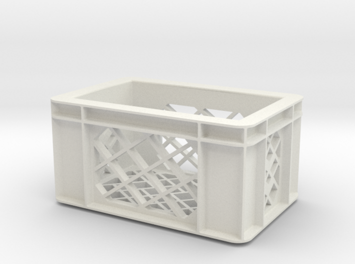 Crate storage box 1:12 dollhouse miniature 3d printed 