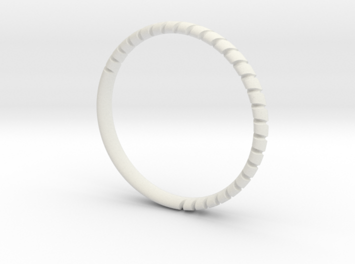 Spine-patterned bracelet | Size 7.9 Inch 3d printed