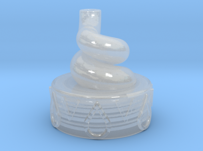 Bottle Cap VORTEX | To create Living Water 3d printed 