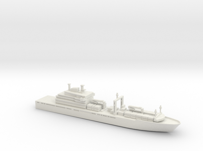 1/1250 Scale Berlin Class Replenishment Ship 3d printed