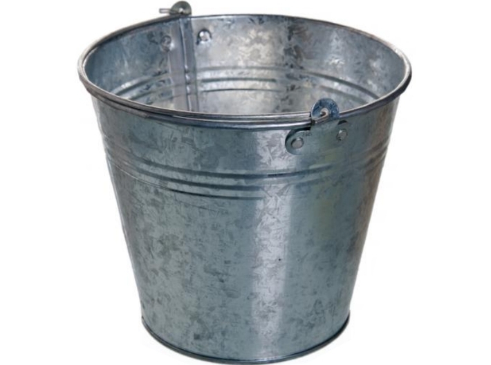 1/24 scale WWII era galvanized buckets x 3 3d printed 