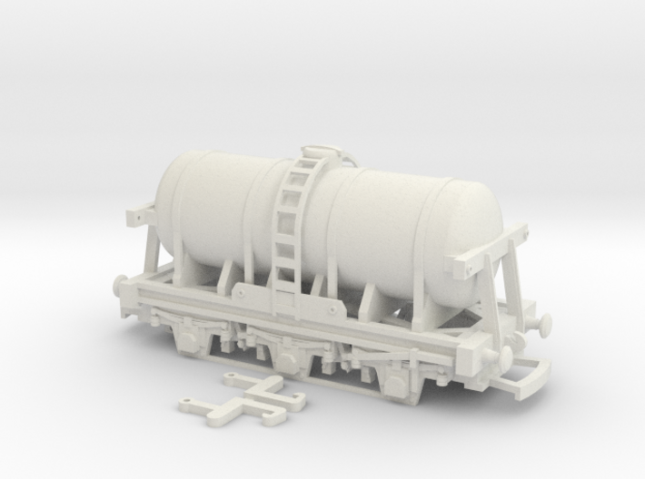 HO/OO GWR 6-wheel Tanker Chain 3d printed