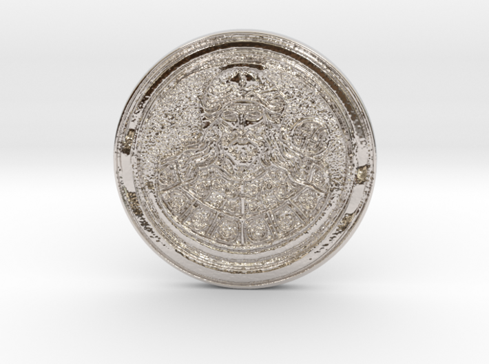 Lord Jesus Coin Created by Distropic Crytpo-Killer 3d printed