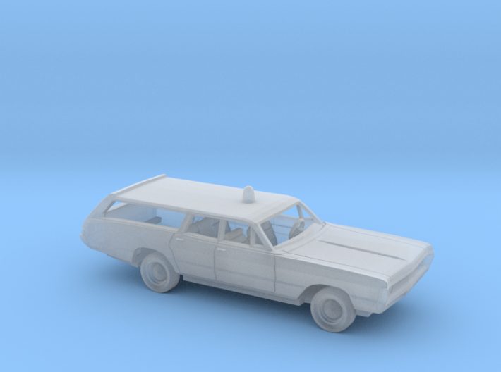 1/87 1970 Plymouth Fury Fire Chief Station Wagon 3d printed