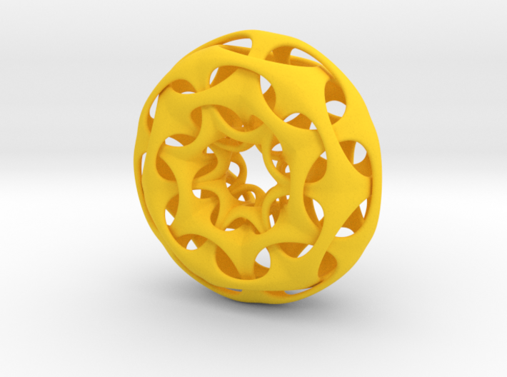 Interlocking 720° Mobius Knot 3d printed