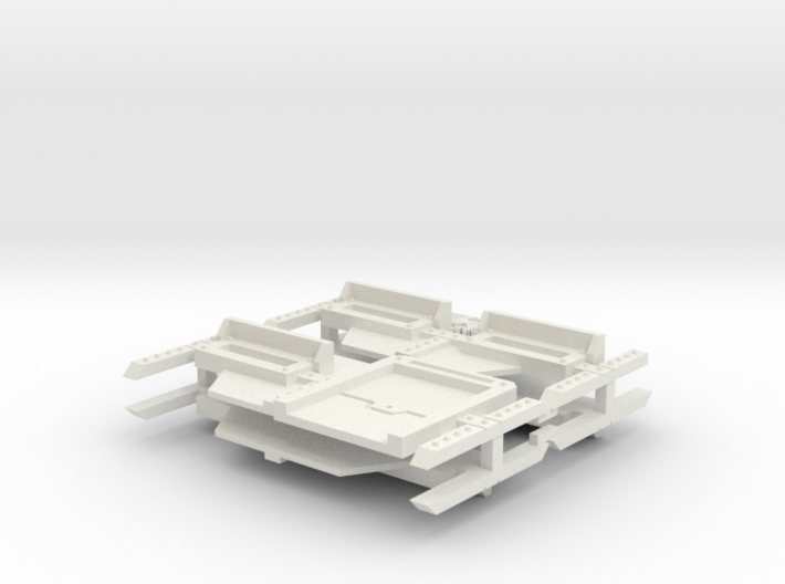 Armored Bunker Firing Ports - Aquila 3d printed