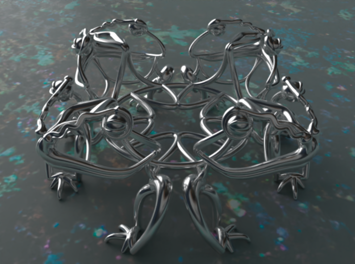The Bufo Gaurd 3d printed Infusing Consciousness into Design and Light