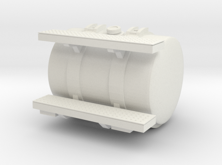 1/64 Round Fuel Tank for trucks 3d printed
