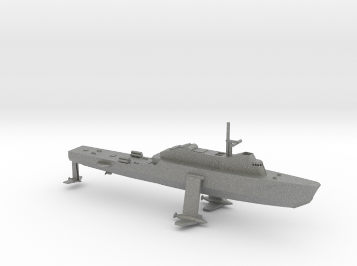 1/285 Scale USS Plainview AGEH-1 3d printed