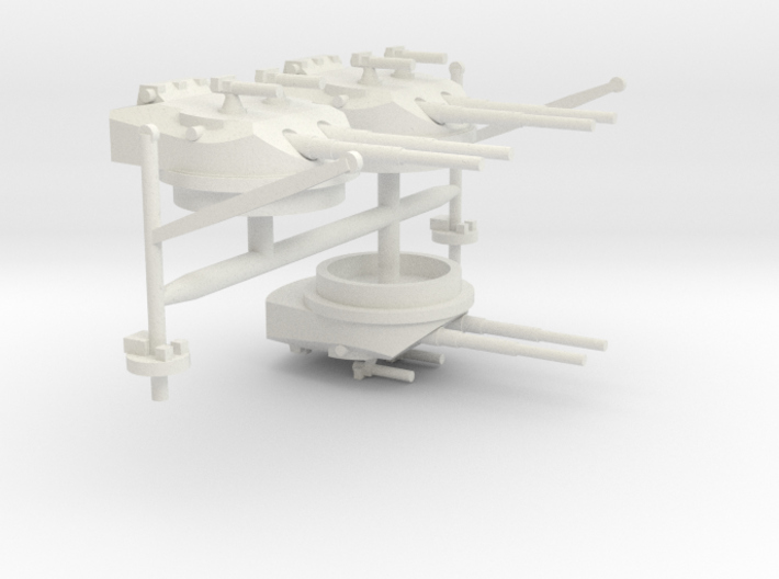 1/700 A-H Battle Cruiser Design II Main Armament 3d printed