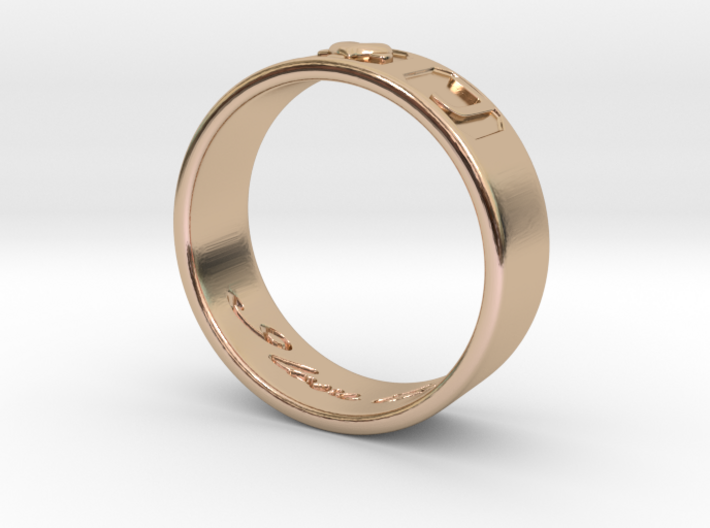 A and J Ring 3d printed