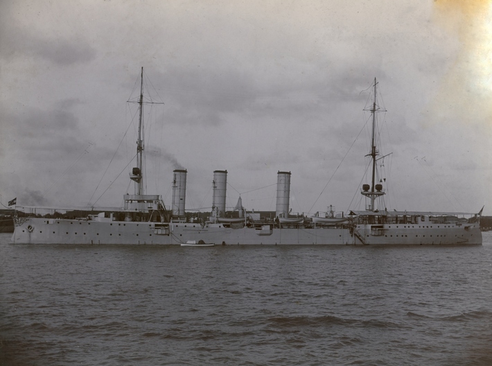 Nameplate SMS Nürnberg 3d printed Königsberg-class light cruiser SMS Nürnberg (1906).