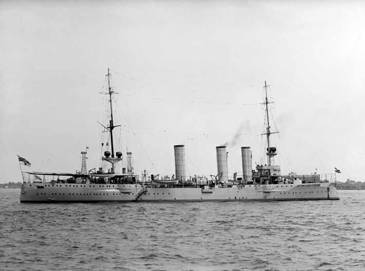 Nameplate SMS Stettin 3d printed Königsberg-class light cruiser SMS Stettin.