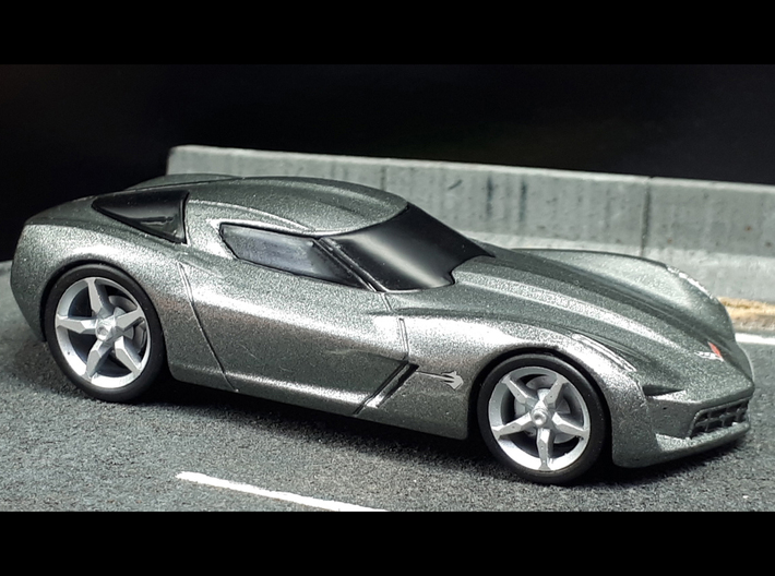 staggerHW Chevy Stingray concept 11.5-13.5x5mm 3d printed 