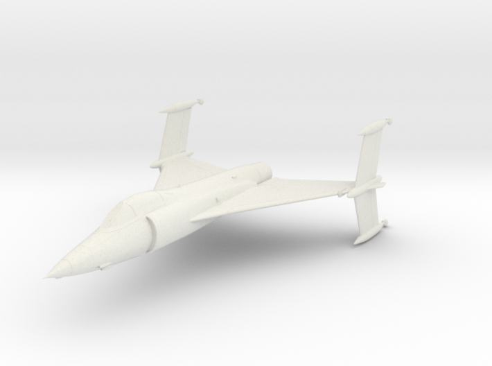 TS-4A/F-1 &quot;Acrobat&quot; Tailsitter Fighter 3d printed