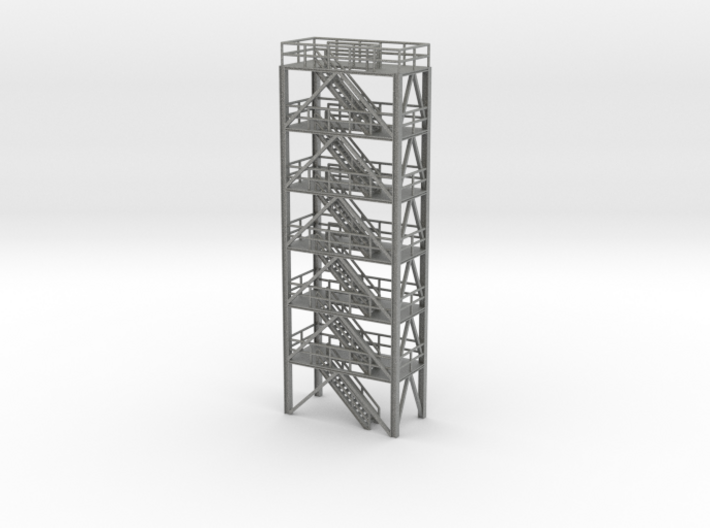 N Scale Refinery Stairs H109 3d printed