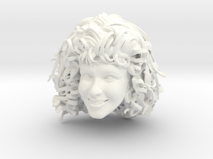Grease - Sandy - Head Sculpt 3d printed