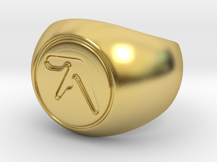 Aphex Twin Ring 3d printed
