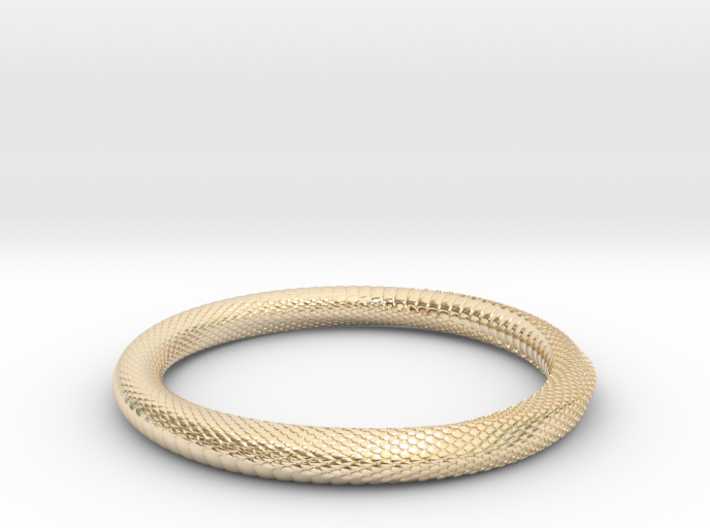Snake Bracelet_B04 _ Mobius 3d printed