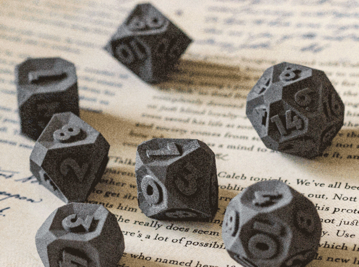 Basteln's Homebrew: Individual Outtie d12 3d printed 