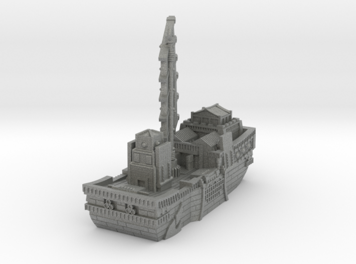 1/600 Assault Ship 3d printed