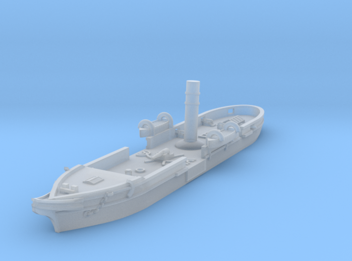 1/600 Unadilla Class Gunboat 3d printed