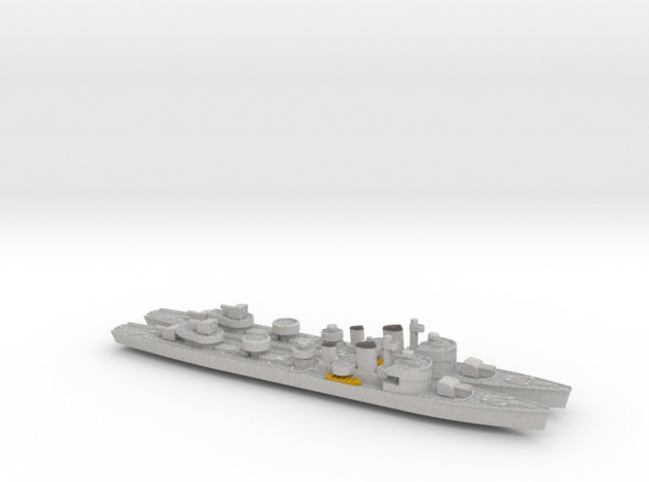 HSwMS Visby 1/1800 X2 3d printed