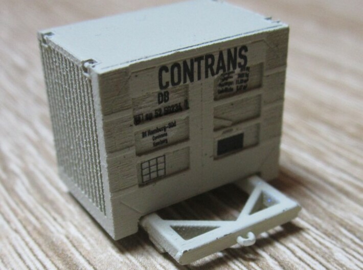 Überseebehälter Contrans 5m³ doppelt 3d printed