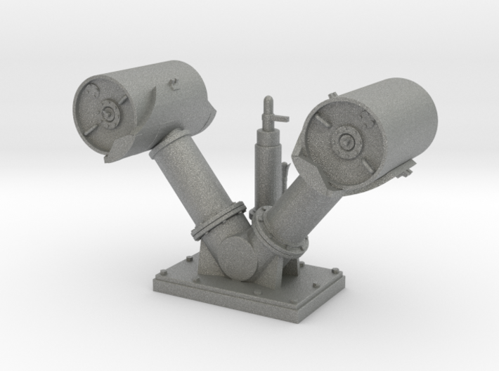 1/35 IJN Y Depth Charge Launchers (Loaded) 3d printed