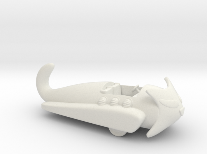 Courageous Cat and Minute Mouse CAR 3d printed