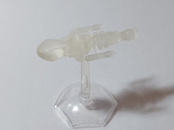 Warp Prototype 'Bonaventure' 1/700 Attack Wing 3d printed Smooth Fine Detail Plastic, picture by gnaranjo