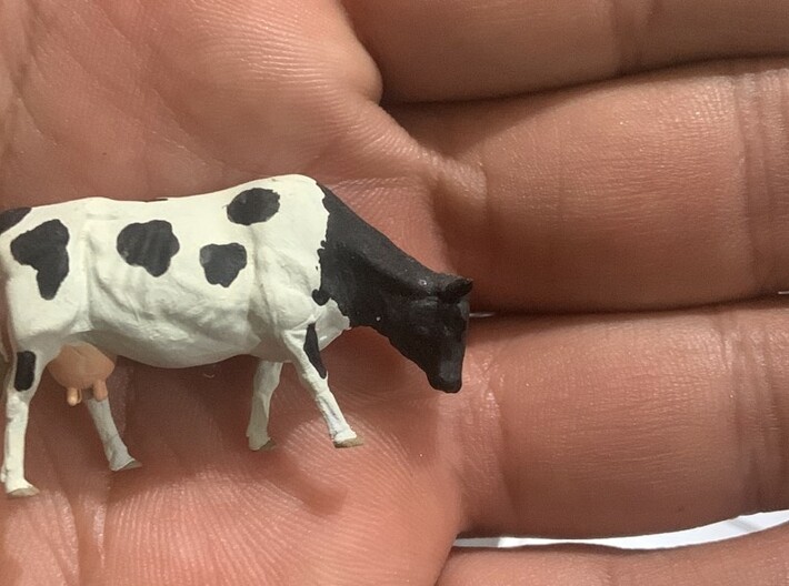 1/64 grazing holstein dairy cow 3d printed