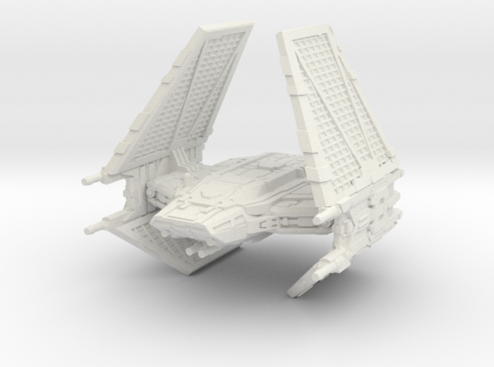 TIE Echelon Assault Shuttle (1/270) 3d printed 