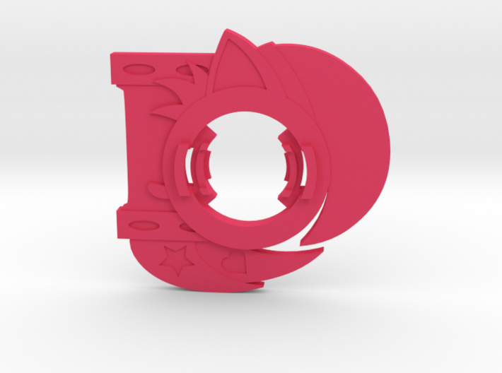 Beyblade Amy Rose GT | Custom Attack Ring 3d printed