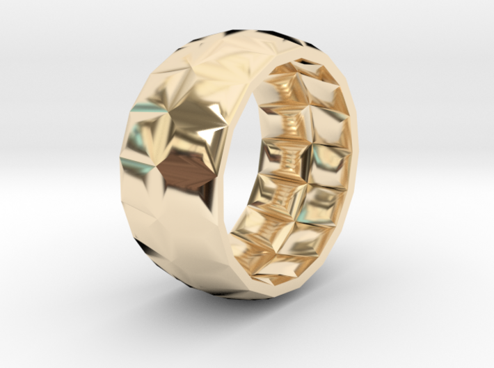 Bague Time Square 3d printed