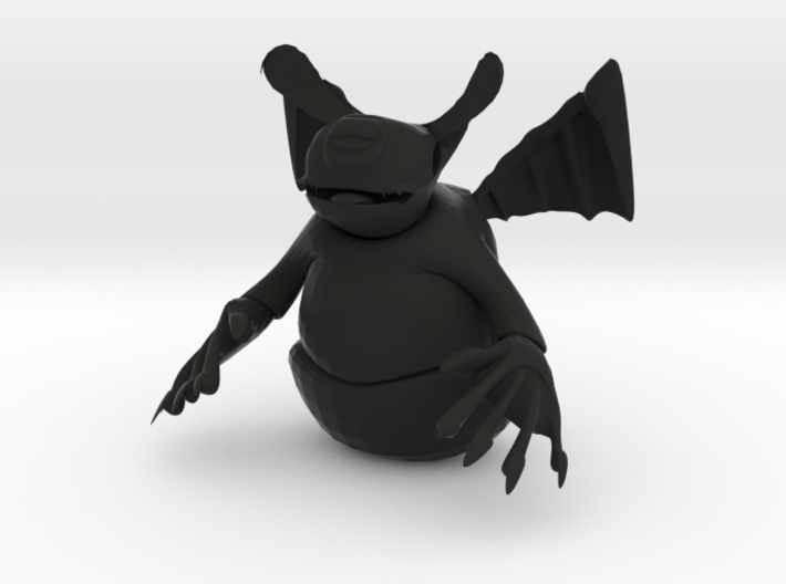 Ugly bat monster 3d printed
