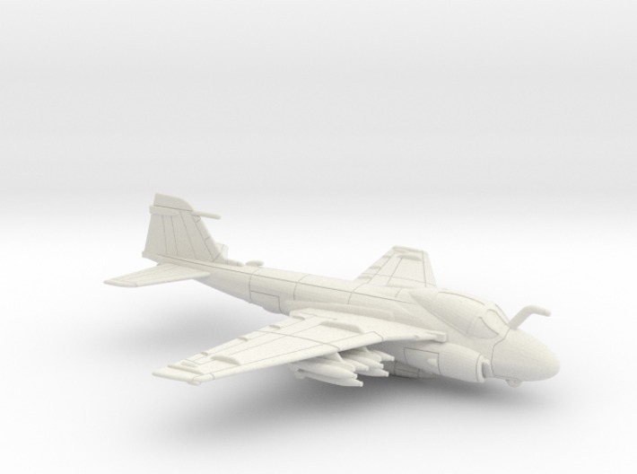 1:100 Scale A-6E Intruder (Loaded, Gear Up) 3d printed 