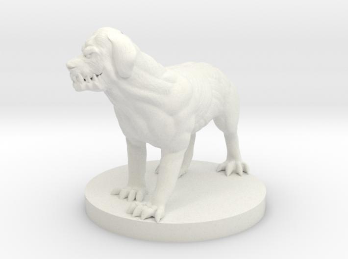 Shadow Mastiff 3d printed 