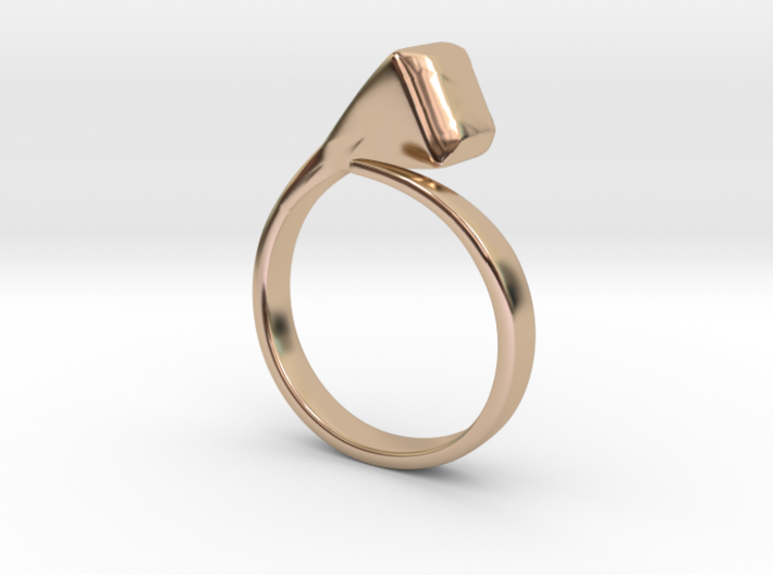 Horseshoe's nail [ring] 3d printed