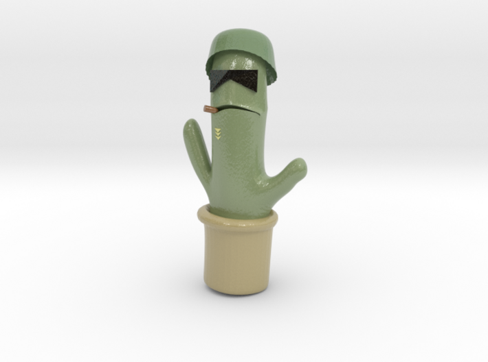 Cactus soldier 3d printed