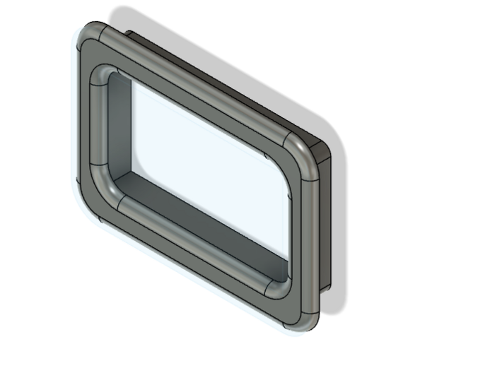 teardrop camper window frame  3d printed 