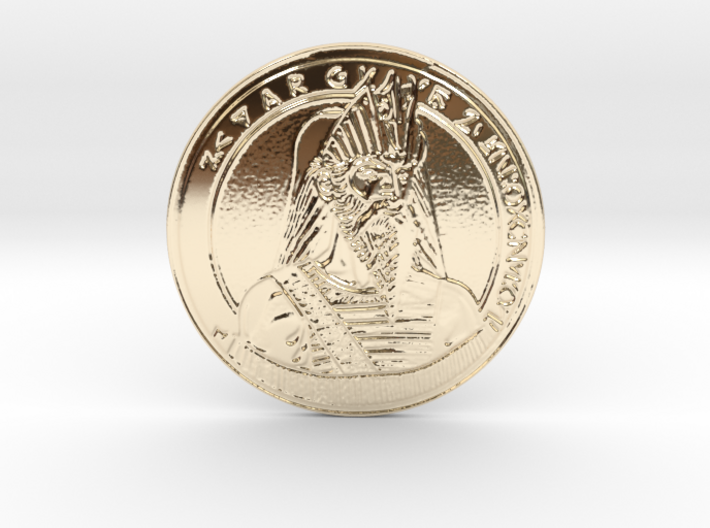 Lord Zeus 2023 Barter &amp; Trade Coin III Medium 3d printed