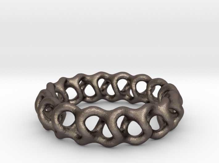 Gyroid Ring 3d printed