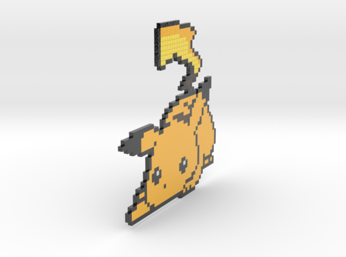 Minecraft Pikachu 3d printed