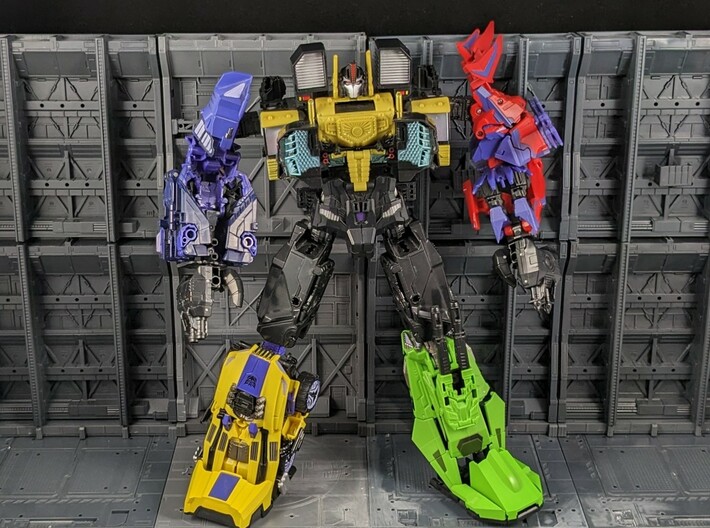 TF CW FoC Combiner Adapter Set of 4 3d printed