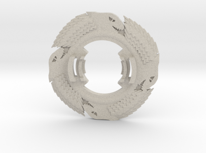 Beyblade REX | Concept Attack Ring 3d printed