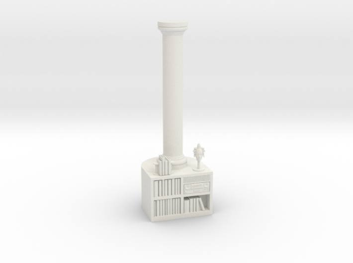 Frasier TV Show Pillar And Bookcase 3d printed