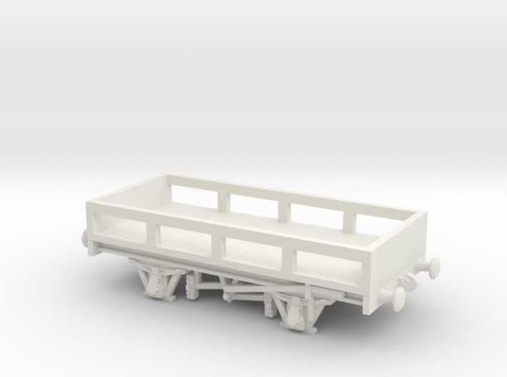 HO/OO Learning Curve inspired Cargo Car Chain 3d printed