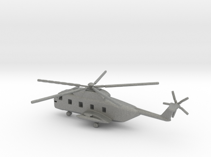 1/144 Scale Sikorsky HH-3 Rescue Helicopter 3d printed