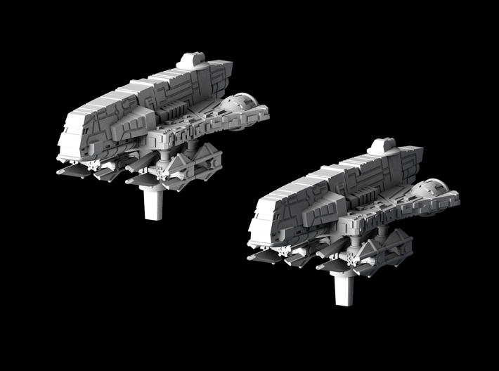(Armada) 2x Gozanti TIE Interceptor Carrier 3d printed